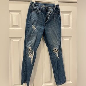 Old Navy high rise straight jeans